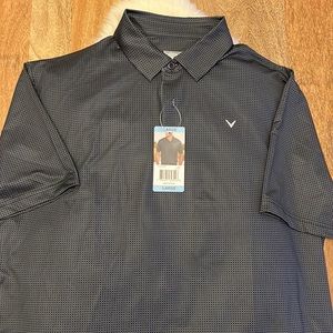 Callaway Men’s Golf Polo Shirt Gray L NWT